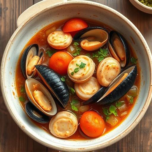 Suquet de peix, guiso marinero con pescado y marisco